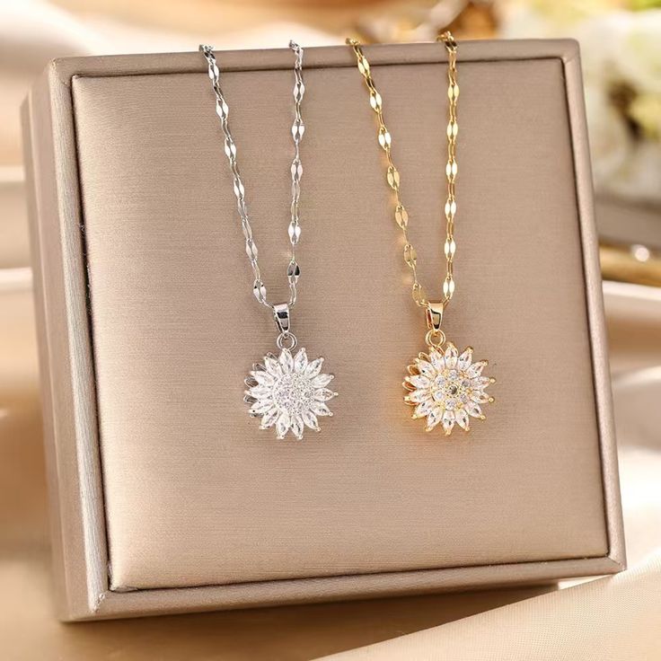 Collar Girasol Giratorio