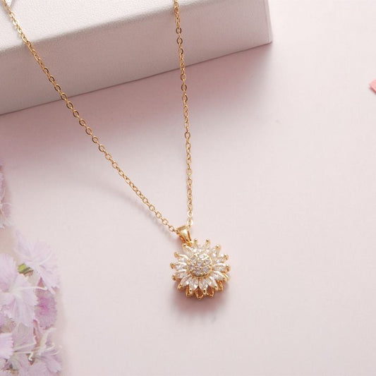 Collar Girasol Giratorio